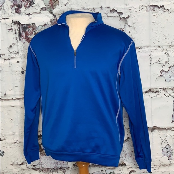 Nike Other - Men’s Nike Golf therma-fit blue pullover M